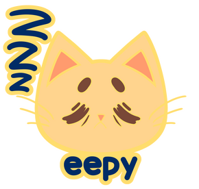 Eepy Cat Pin