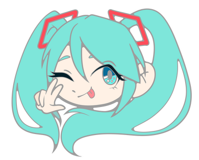 Hatsune Miku Pin