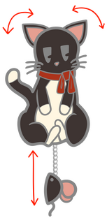 Cat Pullswing Pin