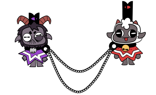 Cult of the Lamb Chained Pins