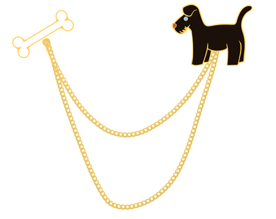 Black Dog + Bone Pins