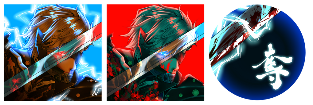 Metal Gear Rising Revengeance Lenticular CD Charm