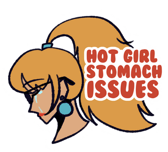 Hot Girl Stomach Issues